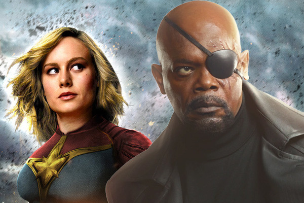 Captain Marvel Nick Fury