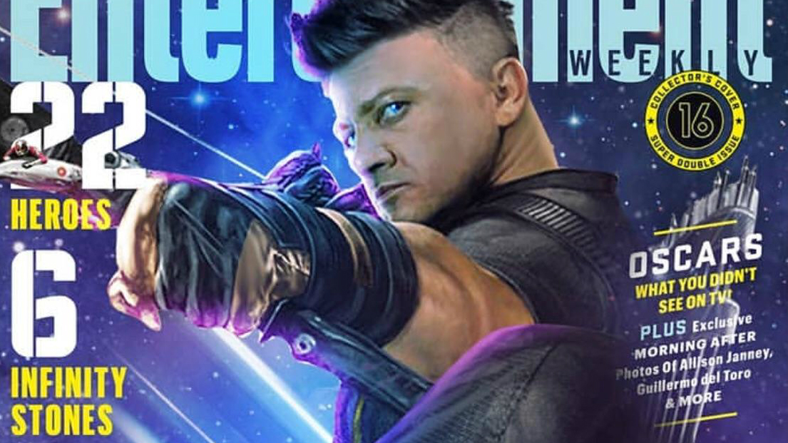 Jeremy Renner hawkeye avengers infinity war