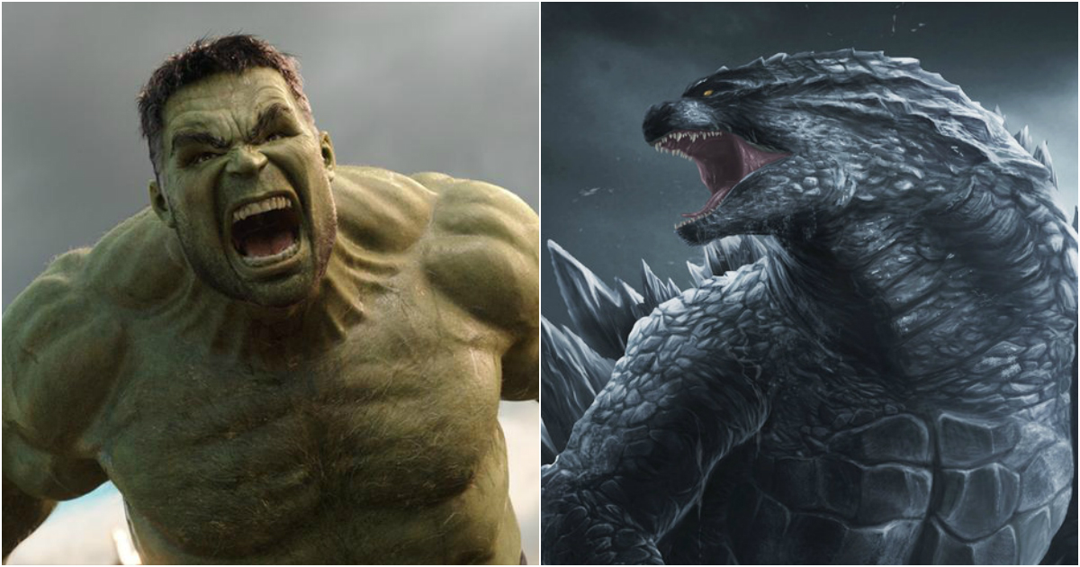 The Hulk vs Godzilla: Battle of The Monsters.