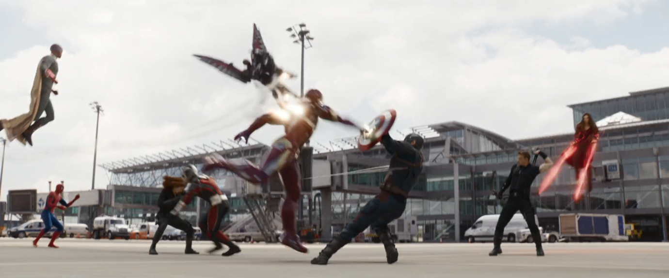 Falcon Captain America: Civil War