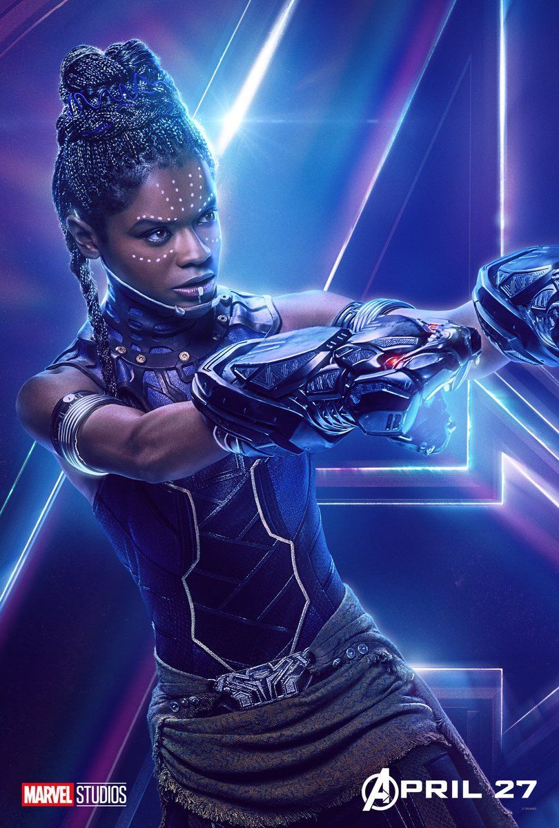 Avengers: Endgame Shuri Infinity War