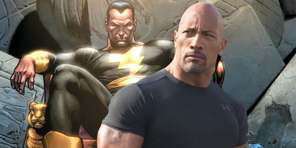 Black Adam Movie Dwayne Johnson DC