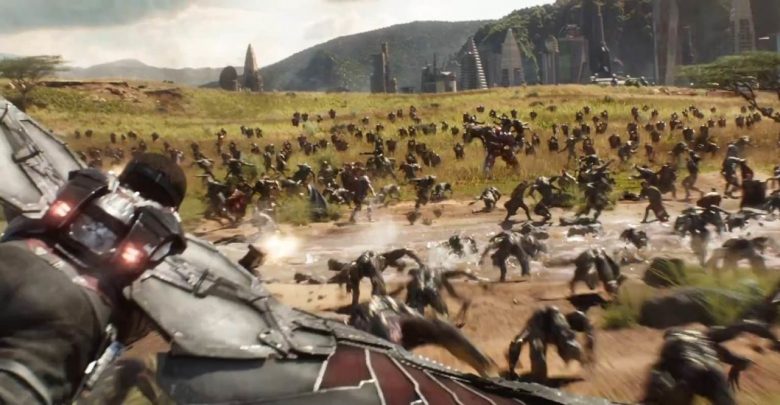 Image result for Wakanda battle scene