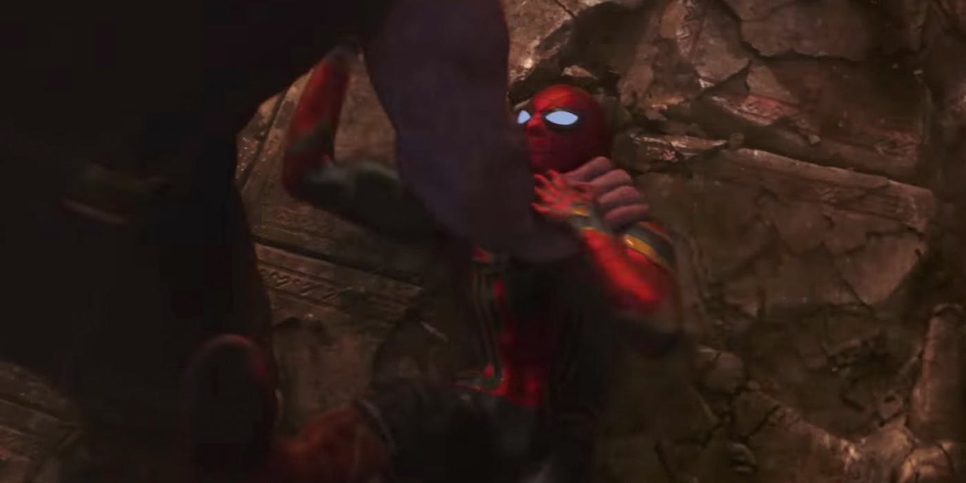 Infinity War Thanos Spider-Man