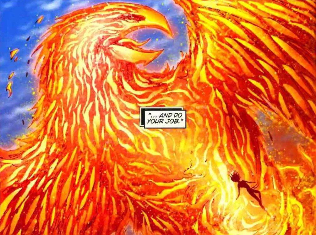 Captain Marvel vs Phoenix Force