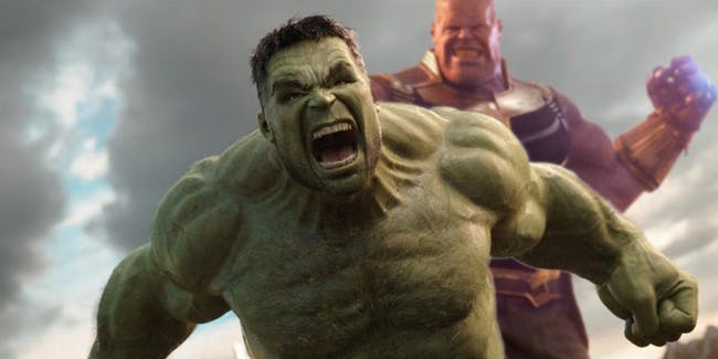 Avengers: Infinity War Thanos Hulk