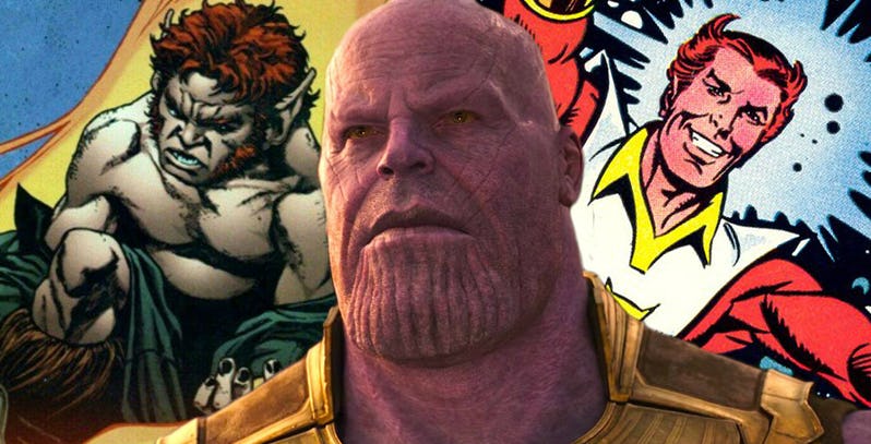 Thanos Marvel Comics Infinity Gauntlet