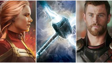 Captain Marvel Thor's Hammer Brie Larson