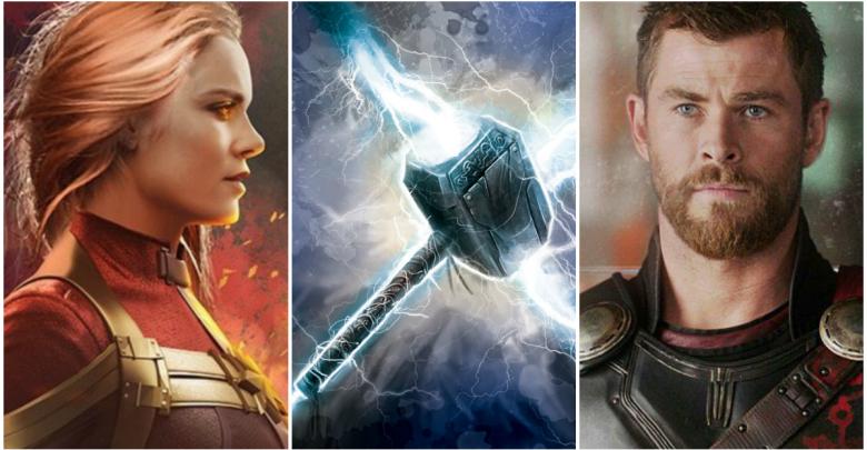 Captain Marvel Thor's Hammer Brie Larson