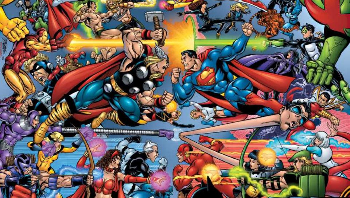  Superhero Team Marvel Dc crossover