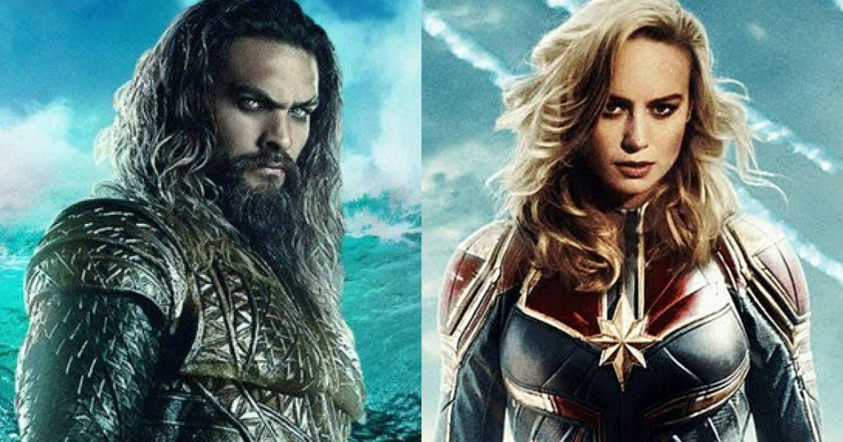 Avengers: Endgame Trailer Aquaman Captain Marvel