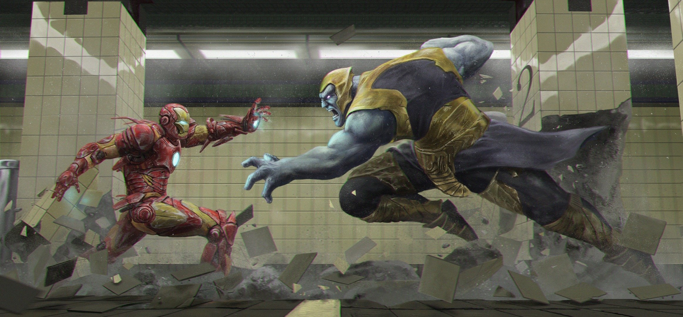 Iron Man vs Thanos