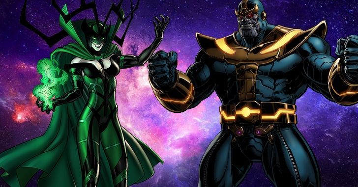 Thanos Vs Hela