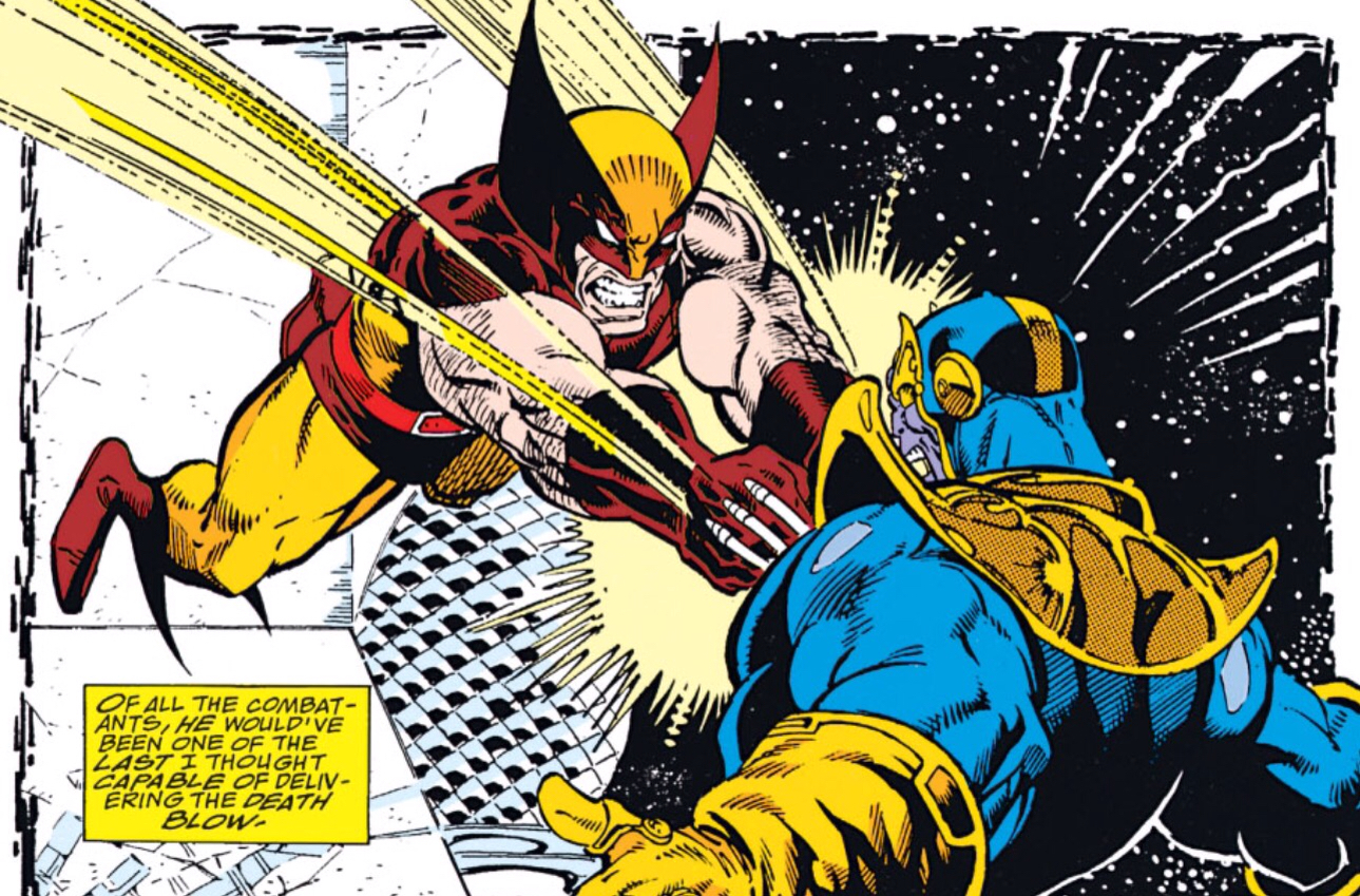 Wolverine vs Thanos