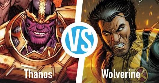 Wolverine vs Thanos