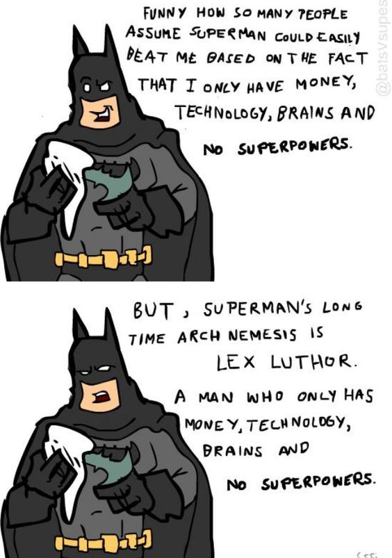 35 Insanely Funny Batman And Superman Memes That Will Have You On Roll