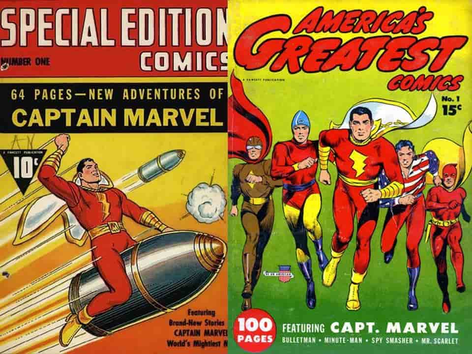 Shazam's Old Name Captain Marvel