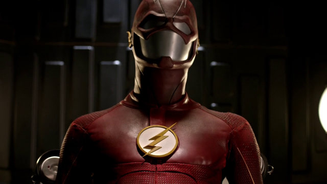 The Flash Season 5 Official Poster Shows Scarlet Speedster In a New Suit