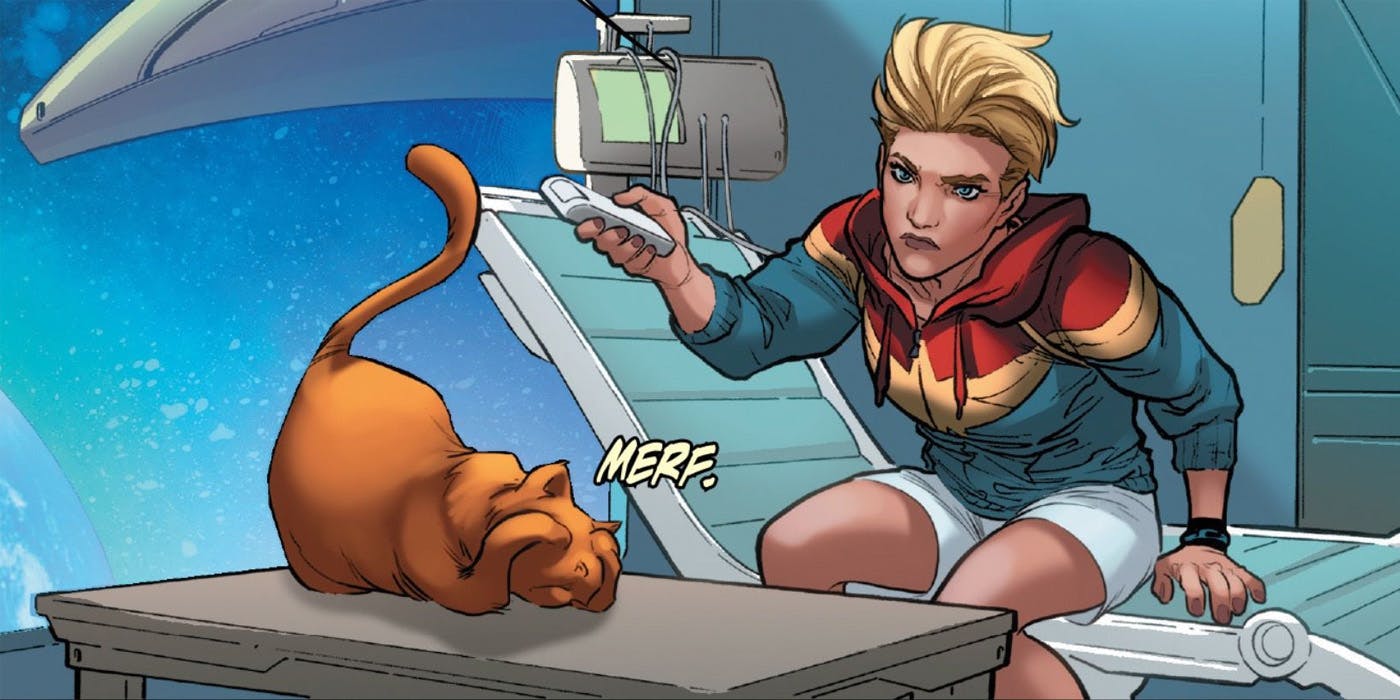 Captain Marvel’s Pet Cat