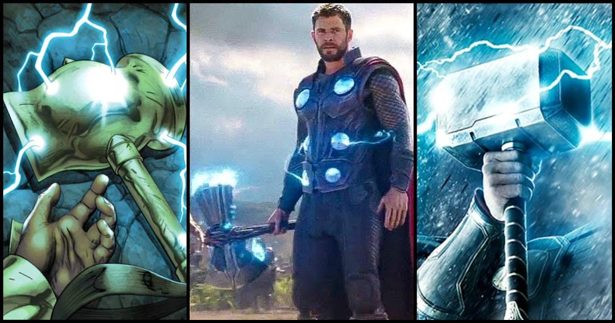 MCU: First Designs for Thor's Mjolnir Revealed by Marvel 