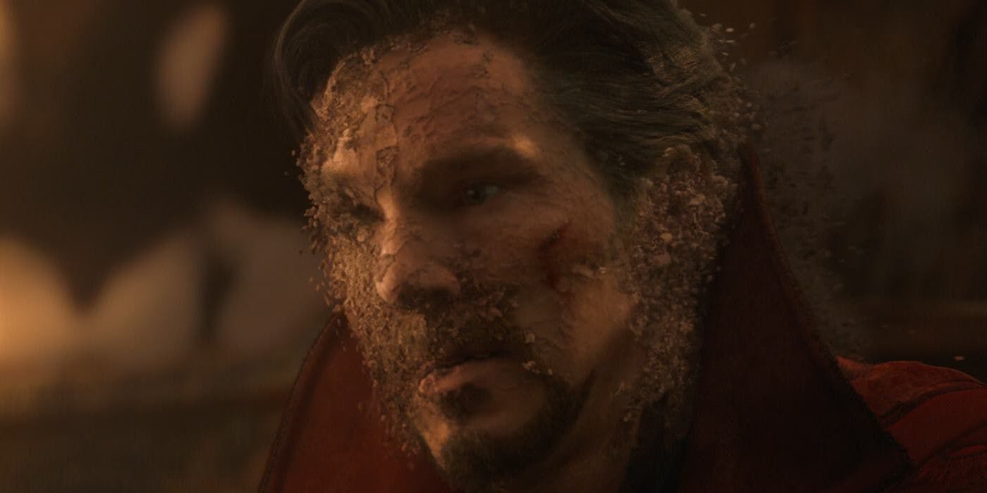 Infinity War Concept Art Doctor Strange Thanos