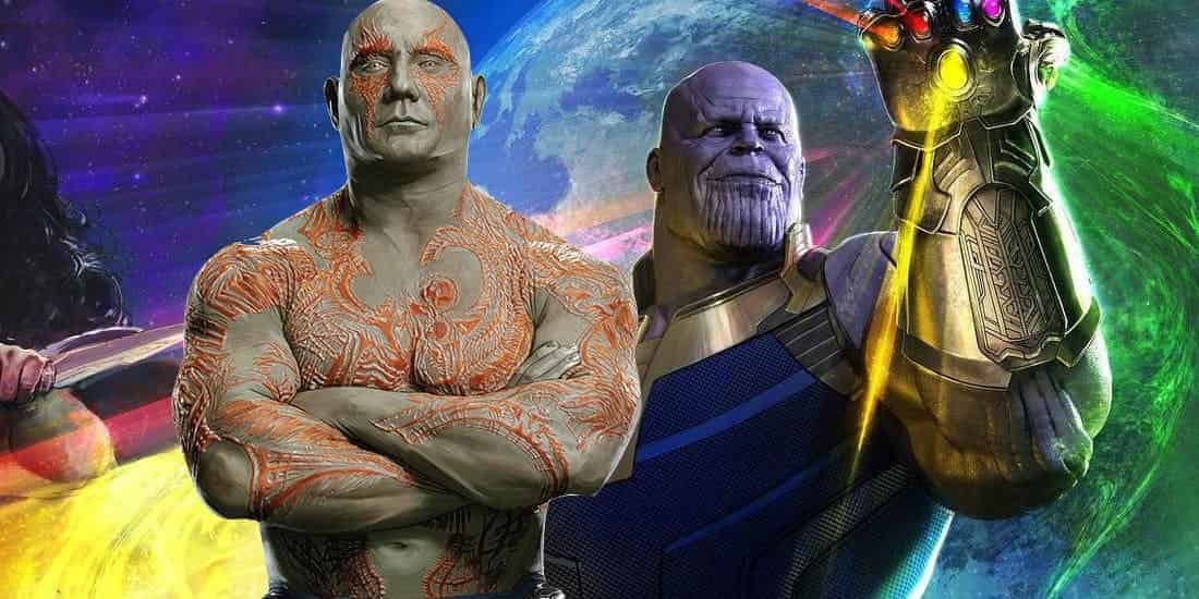 Avengers: Infinity War Thanos Drax