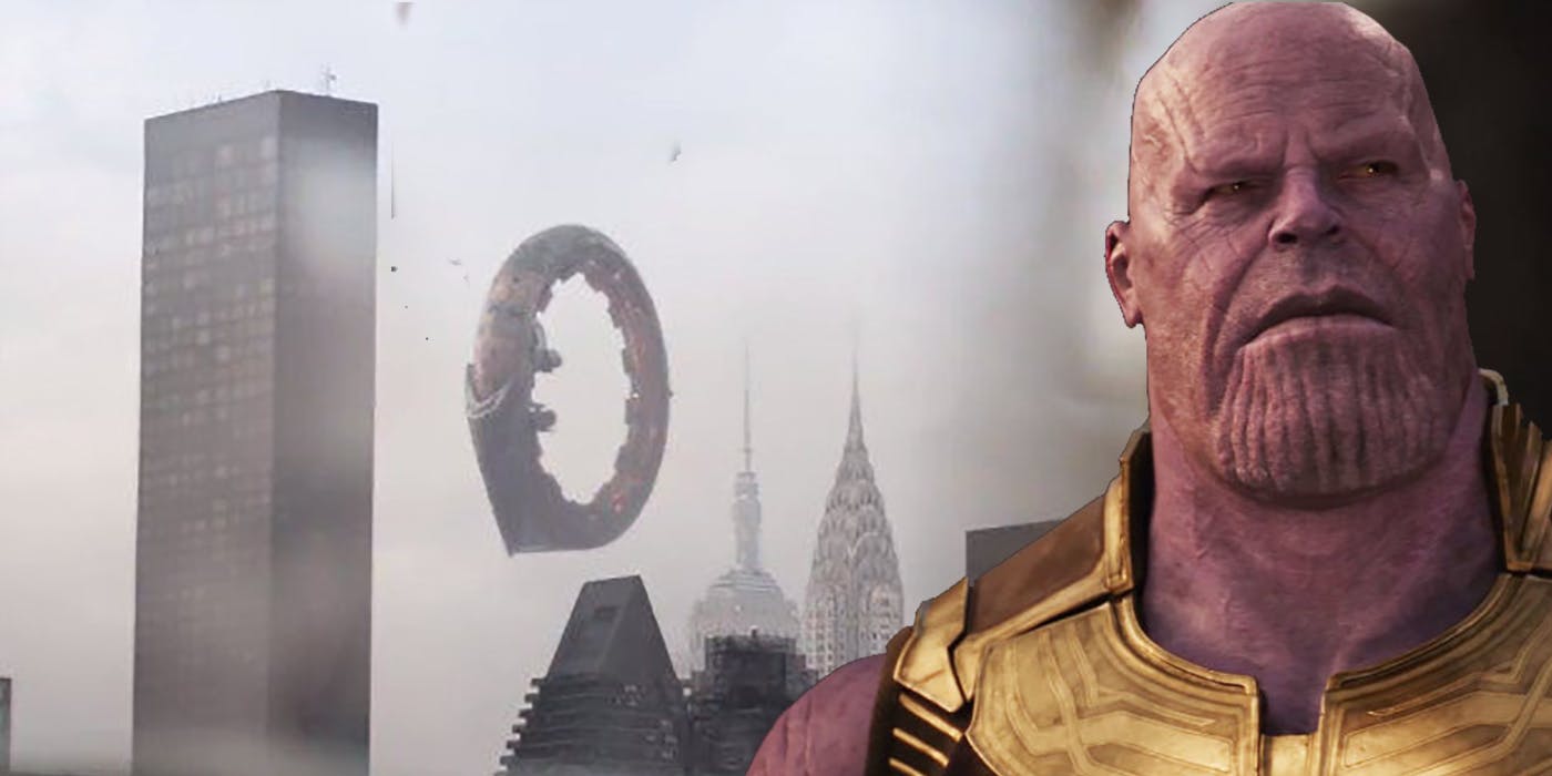 Avengers: Infinity War Ebony Maw's Q Ship