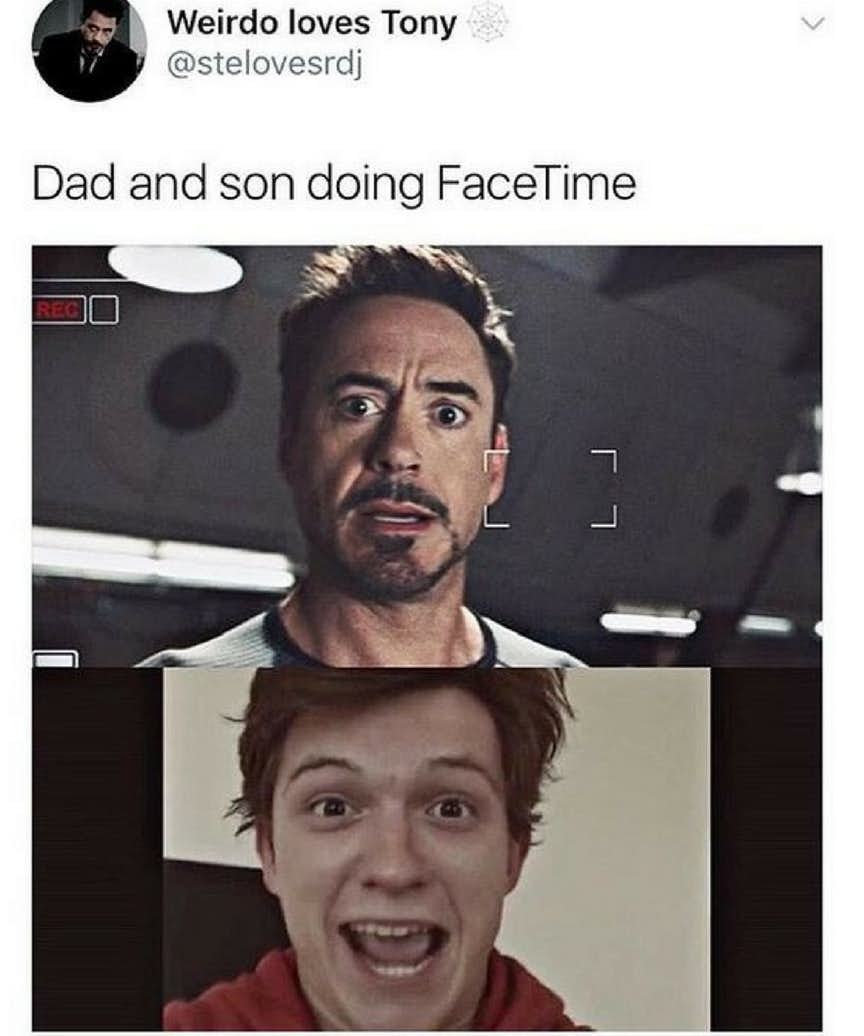 33 Hilariously Savage Tony Stark And Peter Parker Memes That Will