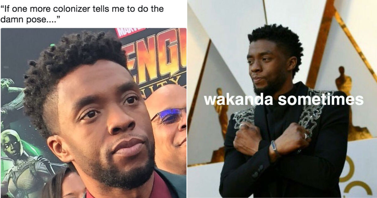Chadwick Boseman Memes