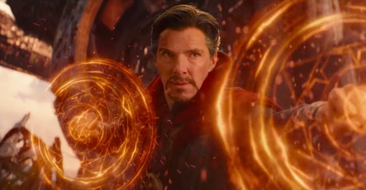 Dr. Strange vs Scarlet Witch