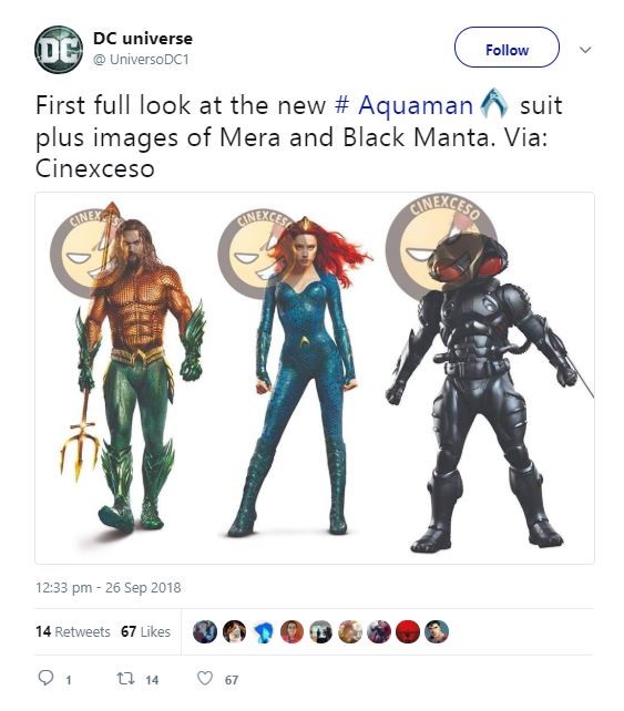 Aquaman Black Manta Mera