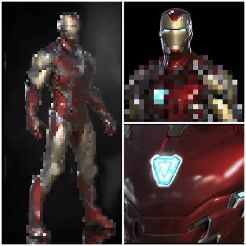 Avengers 4 Iron Man Suit Tony Stark