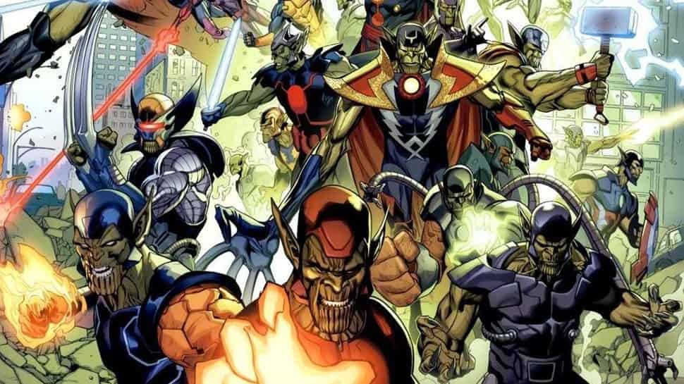 Infinity War Concept Art Skrulls