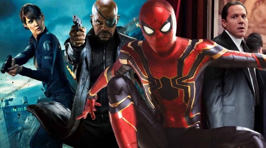 Spider-Man Costume Set Photos of Spider-Man Far From Home