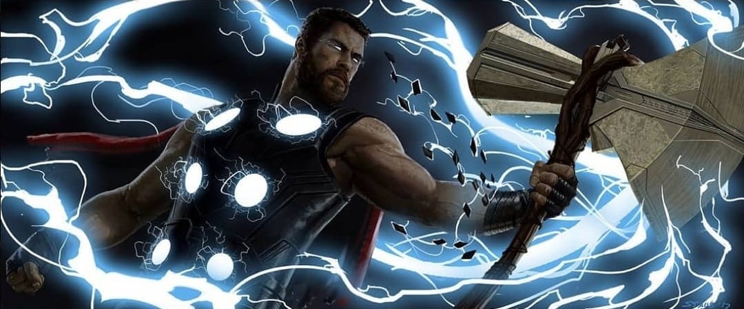 Avengers: Infinity War Concept Art Thor Stormbreaker