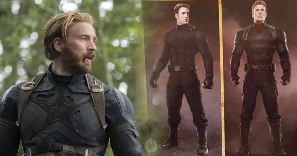 Avengers Infinity War Alternate Captain America [Nomad] Black Suits