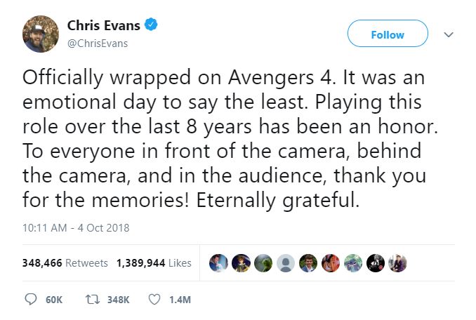 Captain America Chris Evans