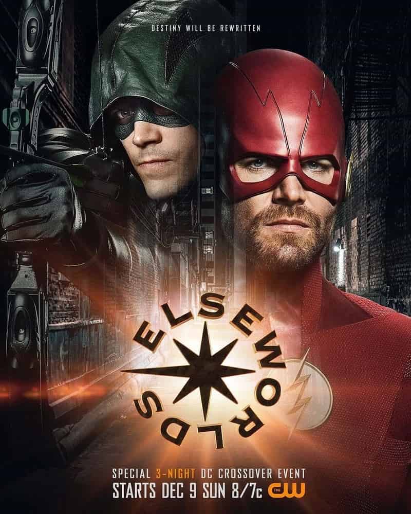 Arrowverse Crossover Grant Gustin Arrow Stephen Amell Flash