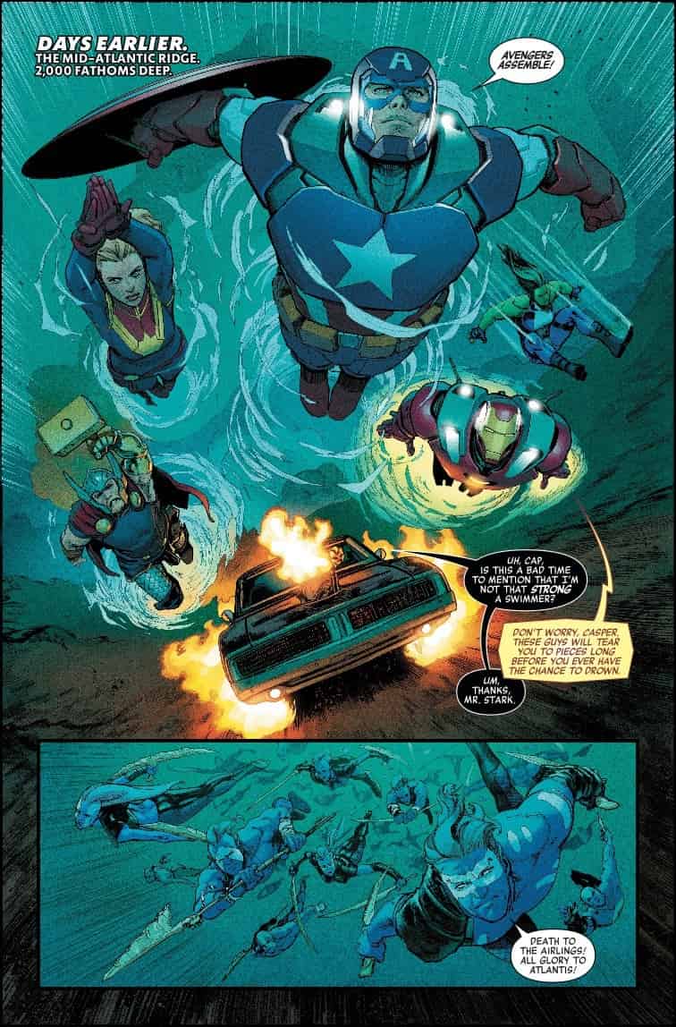 Marvel Comics Namor The Sub-Mariner Avengers