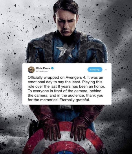 MCU Captain America Chris Evans