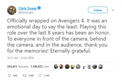 Avengers: Endgame Theory Captain America