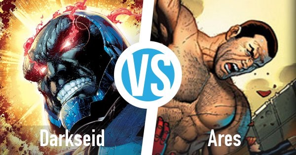 Justice League Ares vs Darkseid