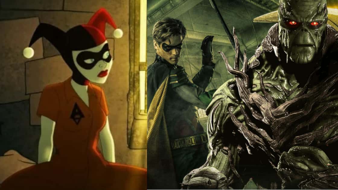 DC Universe Harley Quinn Swamp Thing Doom Patrol Release Calendar