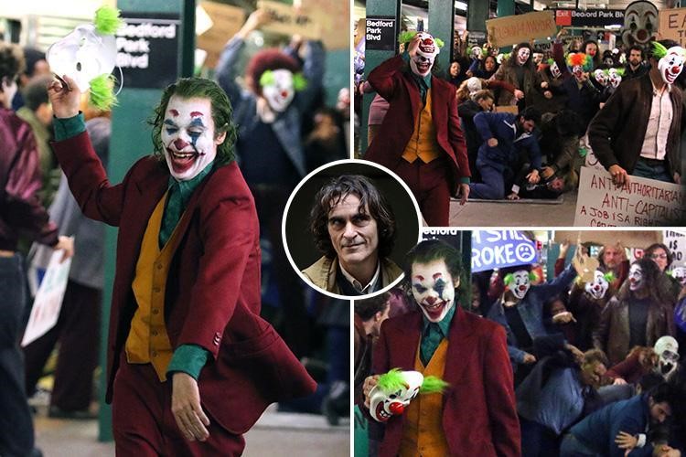 Joker Batmobile Joaquin Phoenix