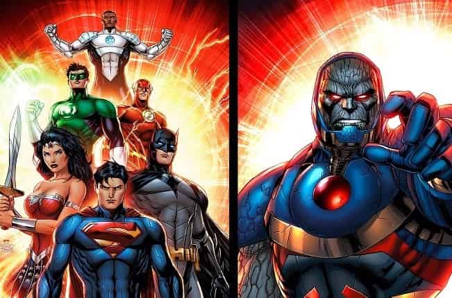 Justice League Ares vs Darkseid