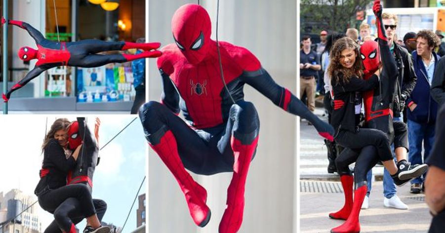 Tom Holland Jimmy Kimmel Live New Spidey Suit