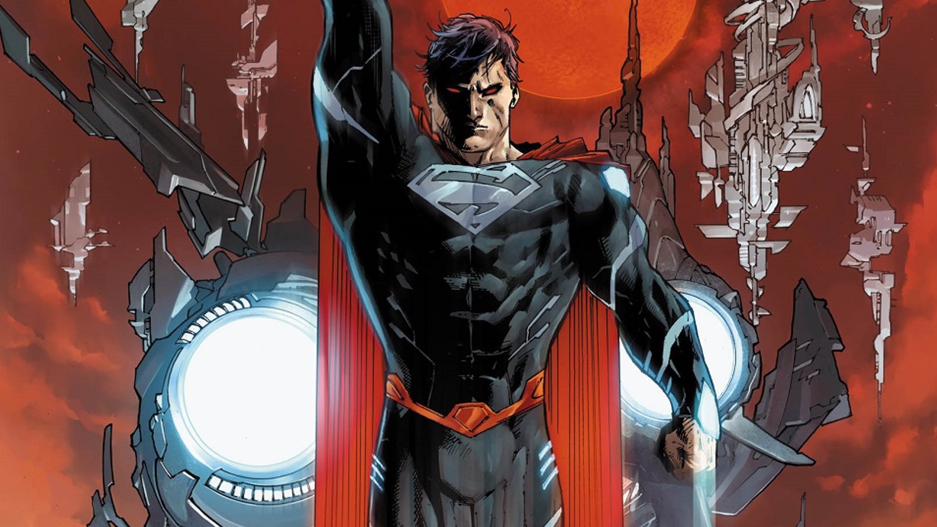 Elseworlds Crossover Black Suit Superman Arrowverse