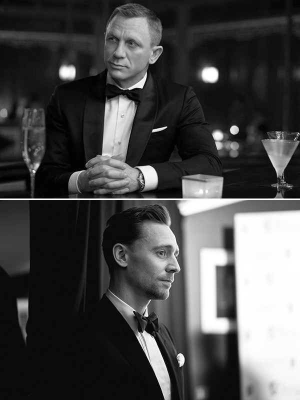 Tom Hiddleston James Bond Daniel Craig