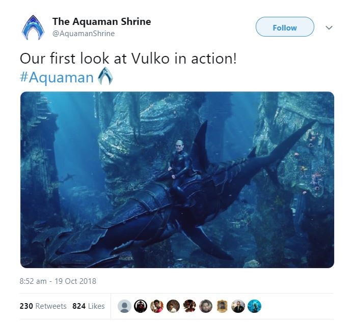 Aquaman Vulko Willem Dafoe