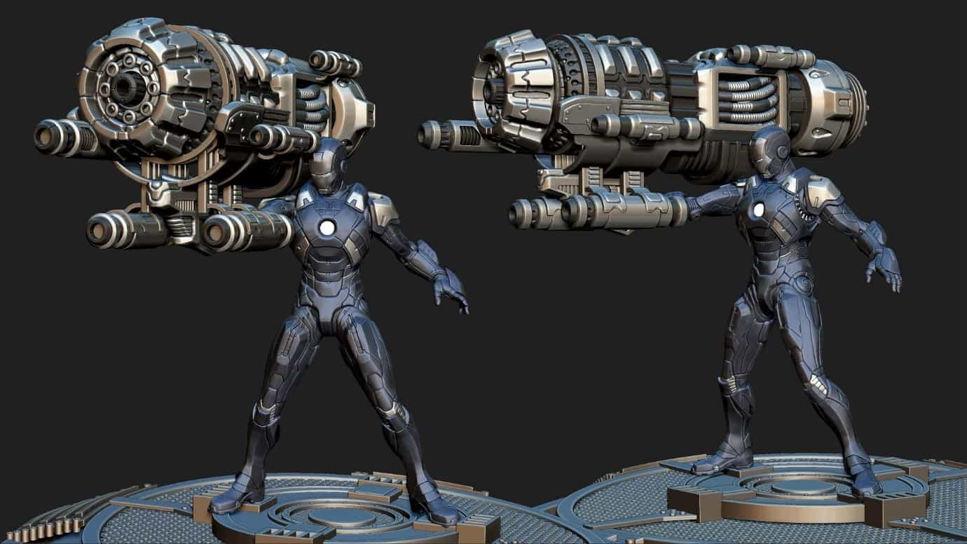 Avengers 4 Iron Man War Machine Weapon